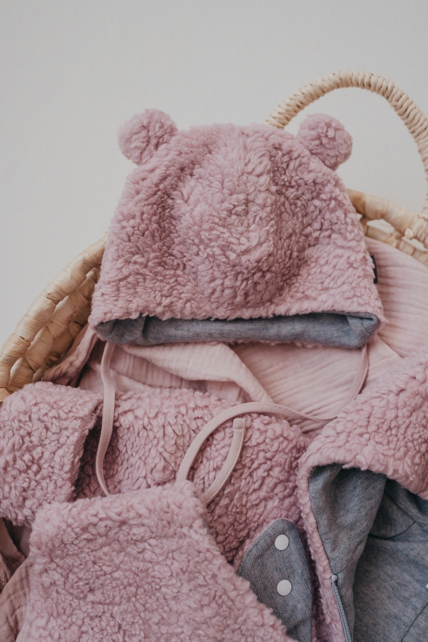 Merino Wool Lining Baby Hat TESSA