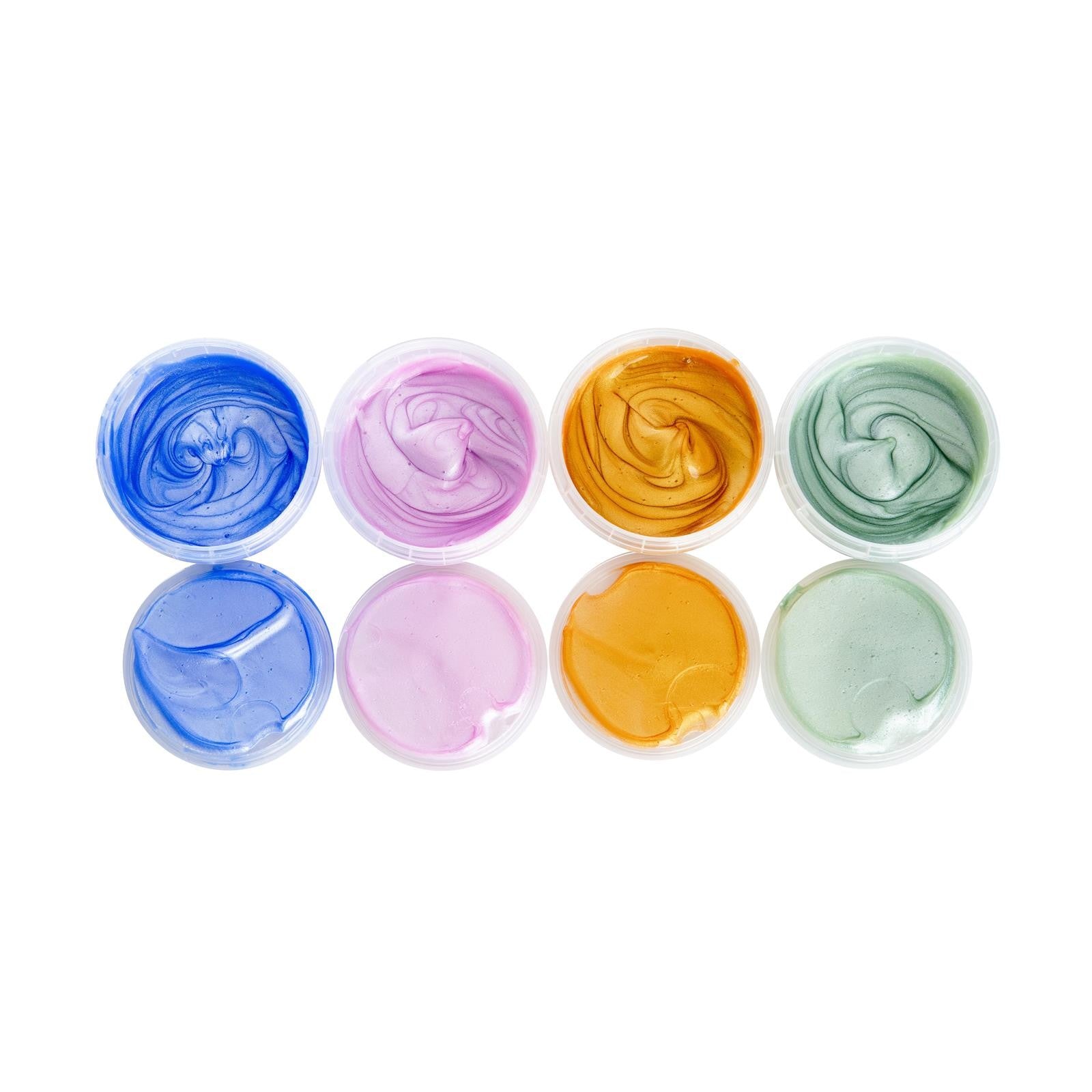 Neogrün Organic Glitter Finger Paint Set 4x90g